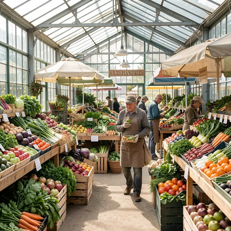 Marché bio au Havre : où acheter local et de saison